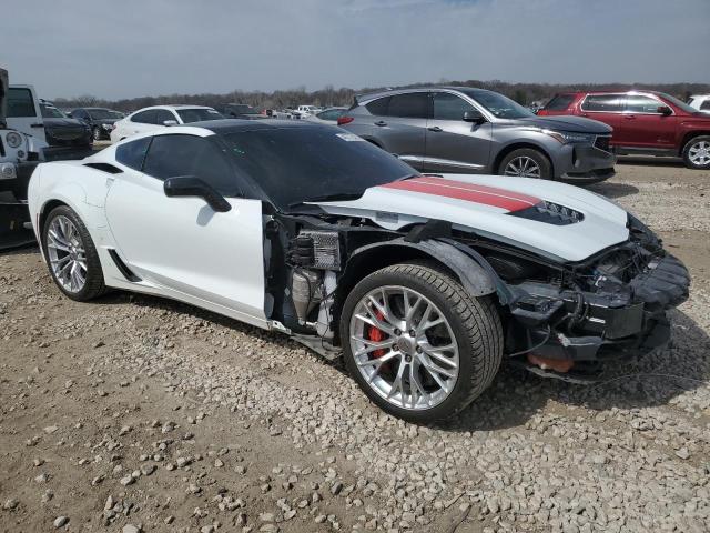 1G1YU2D65H5601185 - 2017 CHEVROLET CORVETTE Z06 3LZ WHITE photo 4