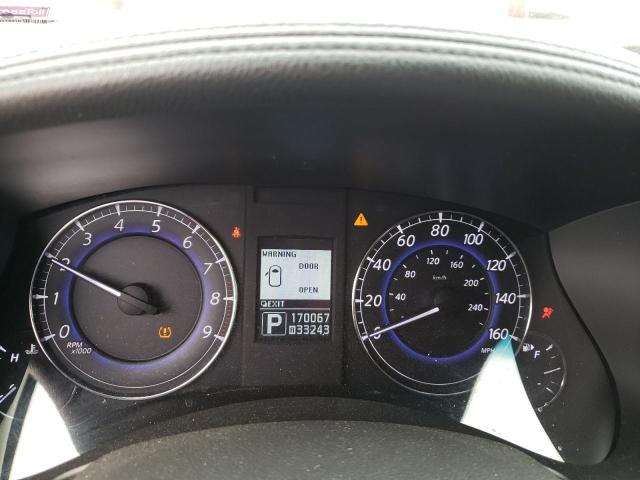 JN1AJ0HR2CM453301 - 2012 INFINITI EX35 BASE Սև լուսանկար 9