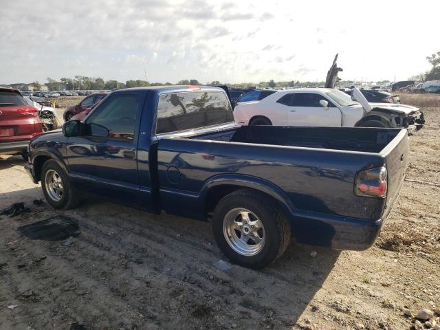 1GCCS145428134100 - 2002 CHEVROLET S TRUCK S10 BLUE photo 2