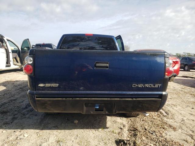 1GCCS145428134100 - 2002 CHEVROLET S TRUCK S10 BLUE photo 6