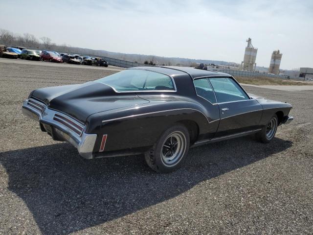 4Y87U3H488851 - 1973 BUICK RIVIERA BLACK photo 3