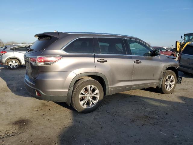 5TDJKRFH5ES044998 - 2014 TOYOTA HIGHLANDER XLE 石墨色 照片 3