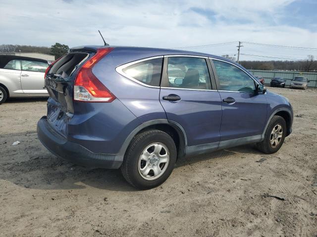 3CZRM3H38EG713947 - 2014 HONDA CR-V LX BLUE photo 3