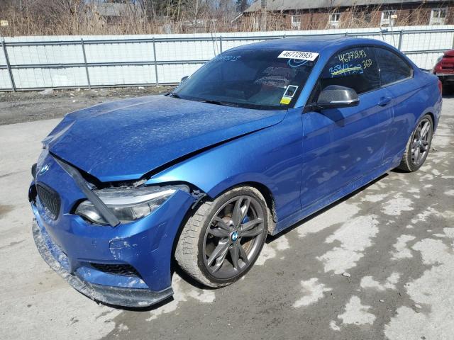 WBA1J7C55EV253226 - 2014 BMW M235I BLUE photo 1