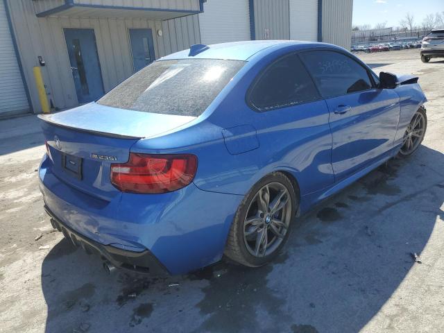 WBA1J7C55EV253226 - 2014 BMW M235I BLUE photo 3