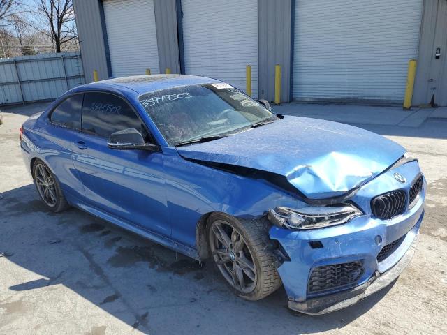 WBA1J7C55EV253226 - 2014 BMW M235I BLUE photo 4