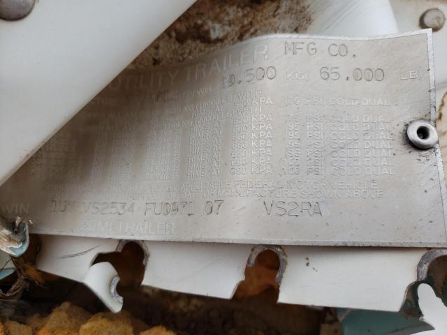 1UYVS2534FU097107 - 2015 UTILITY TRAILER Ağ foto 10