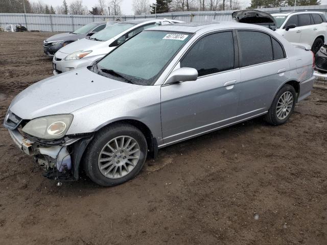 2HHES36835H105310 - 2005 ACURA 1.7EL PREMIUM SILVER photo 1