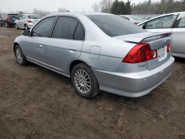 2HHES36835H105310 - 2005 ACURA 1.7EL PREMIUM SILVER photo 2