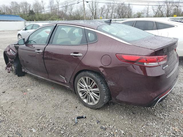 5XXGV4L22GG098560 - 2016 KIA OPTIMA SXL BURGUNDY photo 2