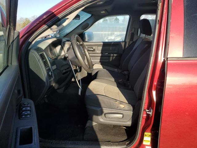 1C6RD7FT7CS213632 - 2012 DODGE RAM 1500 ST RED photo 7