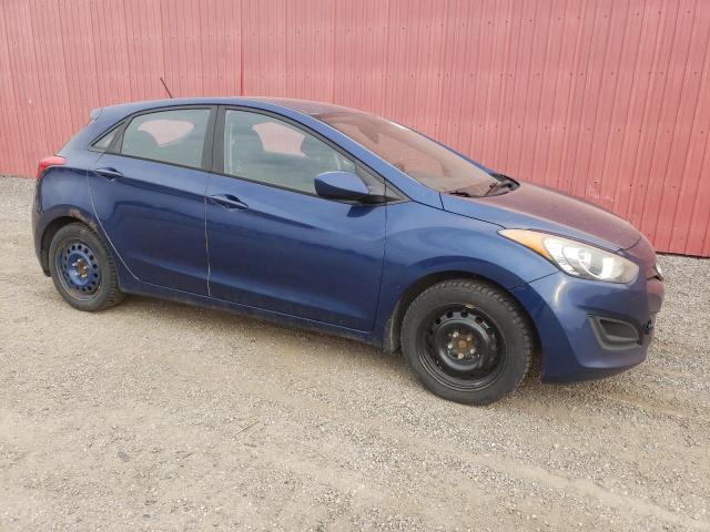 KMHD25LE6DU111016 - 2013 HYUNDAI ELANTRA GT BLUE photo 4