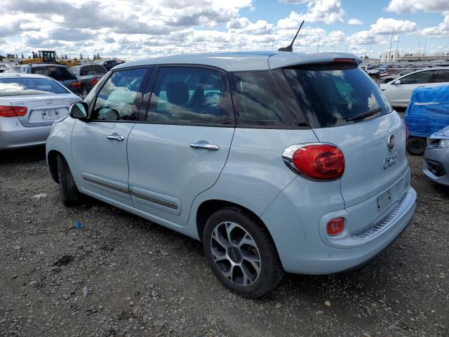 ZFBCFACH6EZ010895 - 2014 FIAT 500L LOUNGE SILVER photo 2