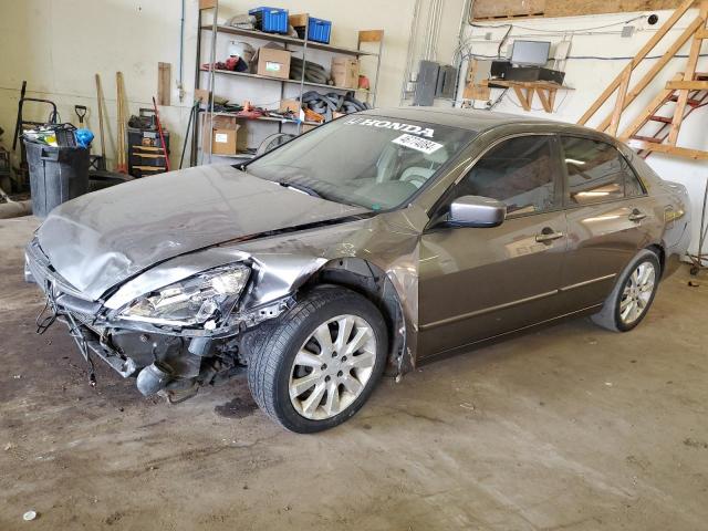 1HGCM66526A023761 - 2006 HONDA ACCORD EX GRAY photo 1