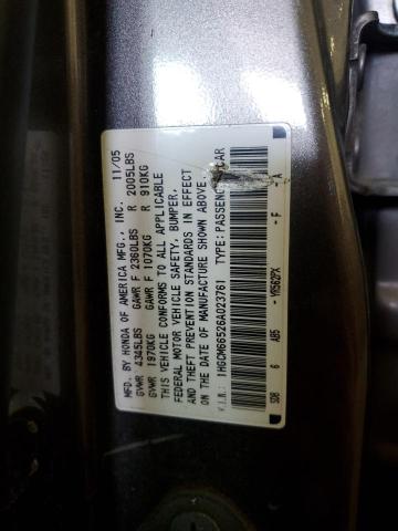 1HGCM66526A023761 - 2006 HONDA ACCORD EX GRAY photo 12