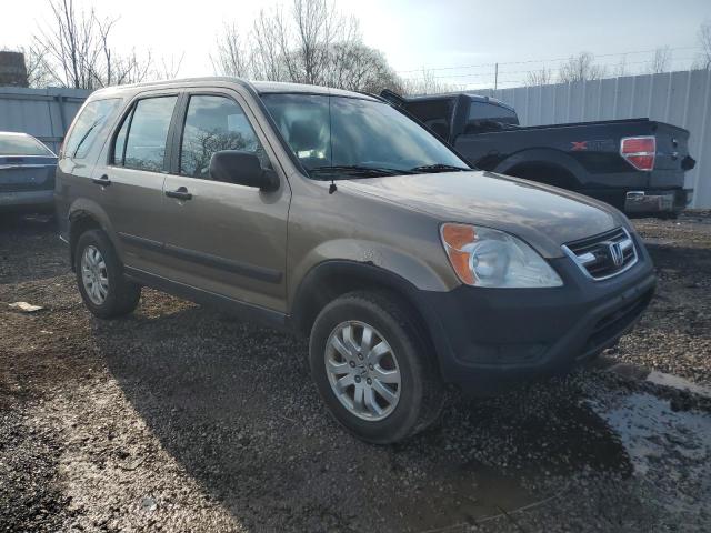 JHLRD78443C014632 - 2003 HONDA CR-V LX BEIGE photo 4