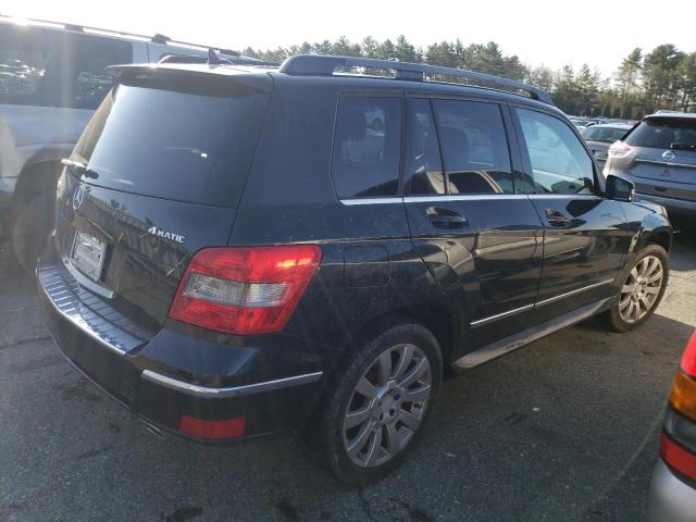 WDCGG8HB0AF426519 - 2010 MERCEDES-BENZ GLK 350 4MATIC BLACK photo 3