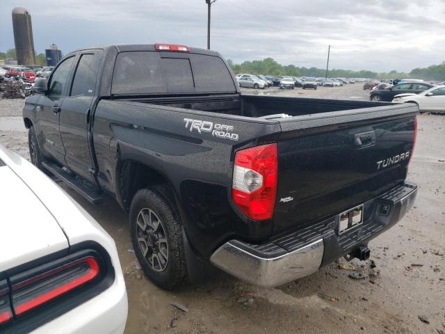 5TFRY5F19FX176140 - 2015 TOYOTA TUNDRA DOUBLE CAB SR/SR5 BLACK photo 2