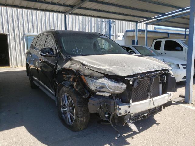 5N1DL0MN9JC511104 - 2018 INFINITI QX60 BLACK photo 1