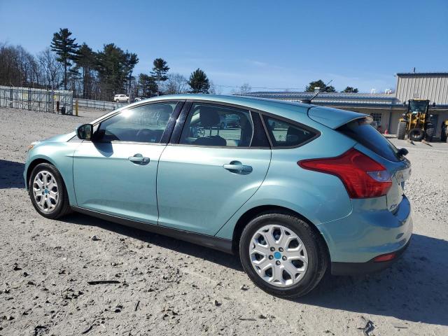 1FAHP3K26CL279980 - 2012 FORD FOCUS SE TEAL photo 2