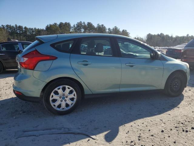 1FAHP3K26CL279980 - 2012 FORD FOCUS SE TEAL photo 3