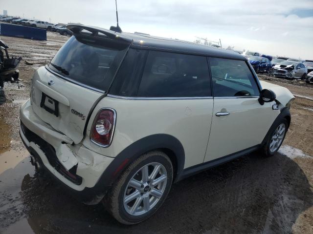 WMWSV3C52DT395660 - 2013 MINI COOPER S WHITE photo 3