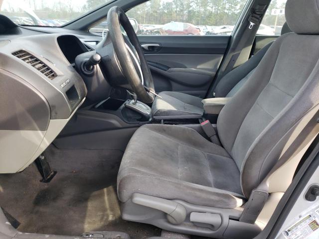 1HGFA16546L029137 - 2006 HONDA CIVIC LX SILVER photo 7