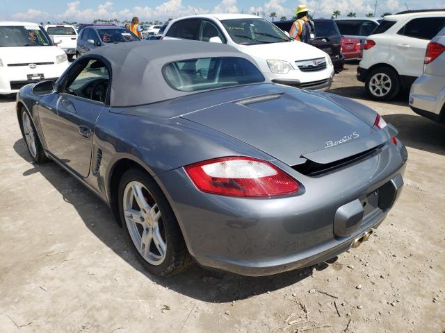 WP0CB29825U730875 - 2005 PORSCHE BOXSTER S CHARCOAL photo 3