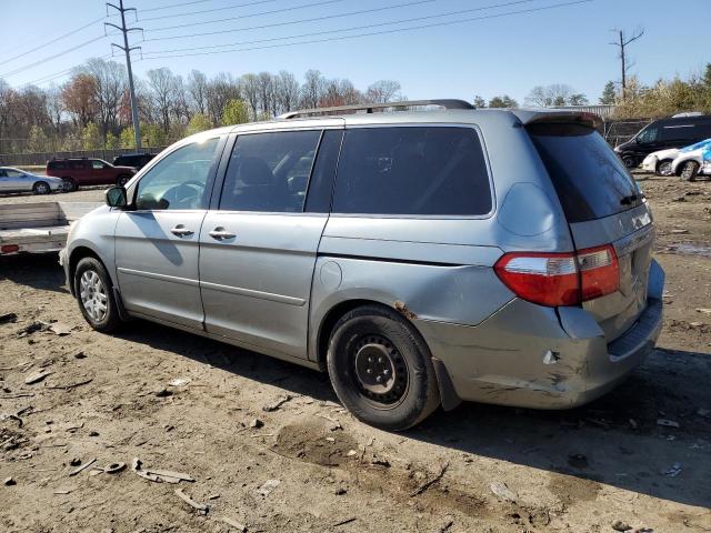 5FNRL38645B047159 - 2005 HONDA ODYSSEY EXL SILVER photo 2