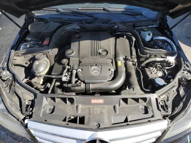 WDDGF4HB9DR267283 - 2013 MERCEDES-BENZ C 250 BLACK photo 11