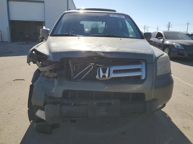 5FNYF18587B027997 - 2007 HONDA PILOT EXL GREEN photo 5