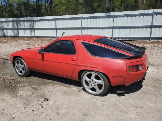 WP0JB0923GS862887 - 1986 PORSCHE 928 S RED photo 2