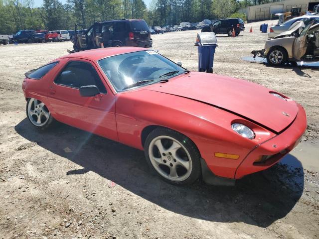 WP0JB0923GS862887 - 1986 PORSCHE 928 S RED photo 4