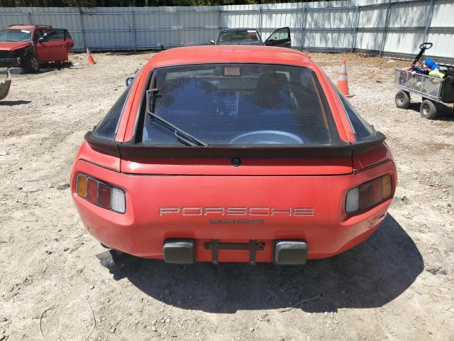 WP0JB0923GS862887 - 1986 PORSCHE 928 S RED photo 6