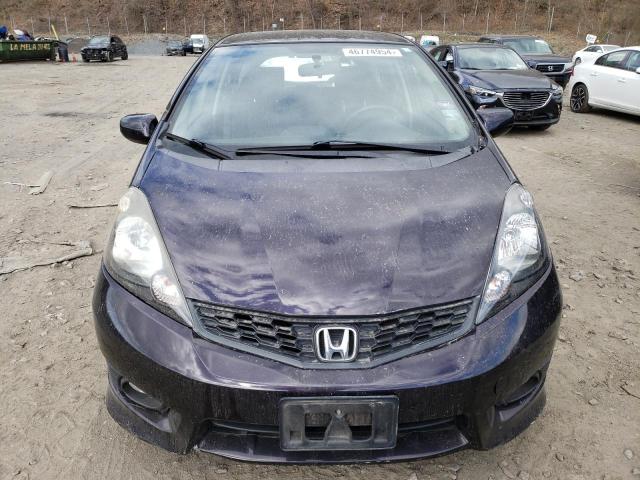 JHMGE8H53DC057066 - 2013 HONDA FIT SPORT PURPLE photo 5