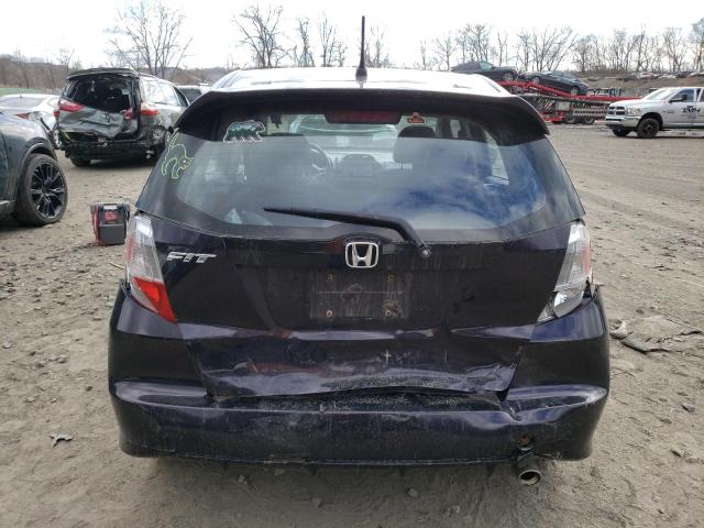 JHMGE8H53DC057066 - 2013 HONDA FIT SPORT PURPLE photo 6