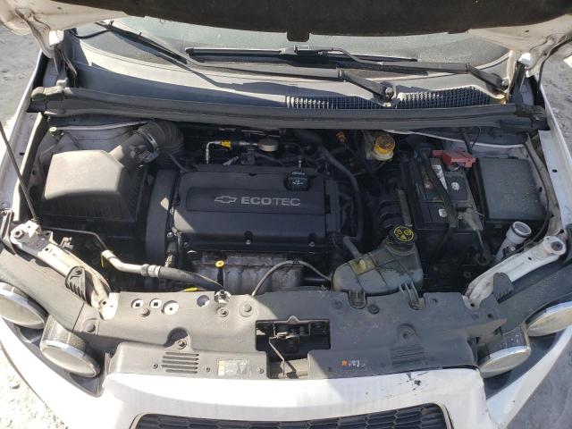 1G1JA6SH3F4196341 - 2015 CHEVROLET SONIC LS 白色 照片 11