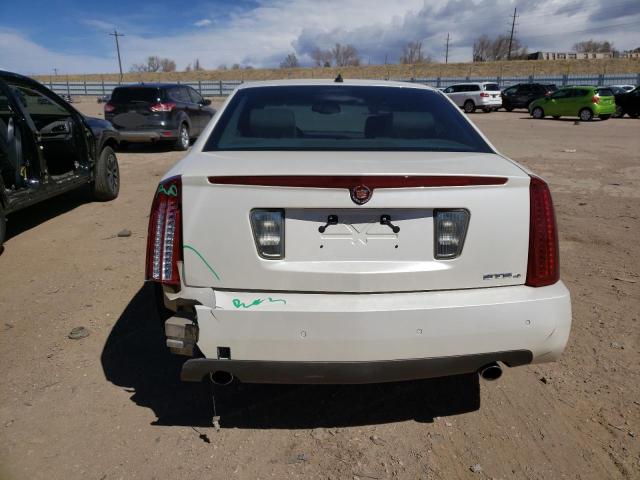 1G6DW677X60162459 - 2006 CADILLAC STS WHITE photo 6