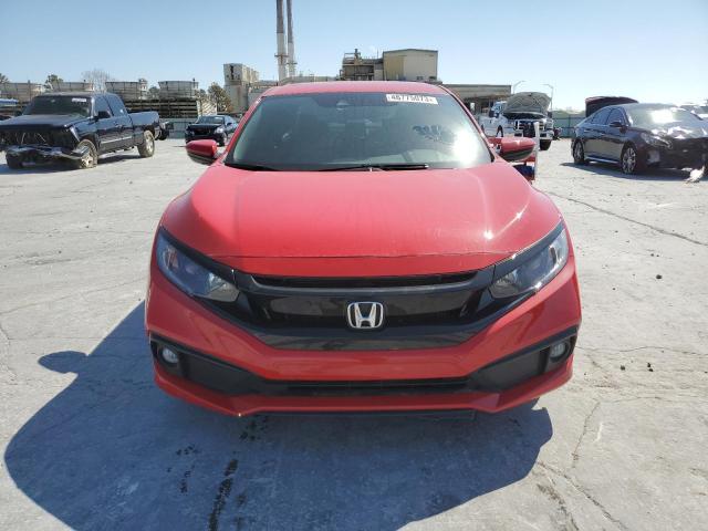 2HGFC2F89LH540135 - 2020 HONDA CIVIC SPORT 红色 照片 5