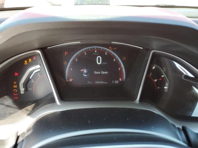 2HGFC2F89LH540135 - 2020 HONDA CIVIC SPORT 红色 照片 9
