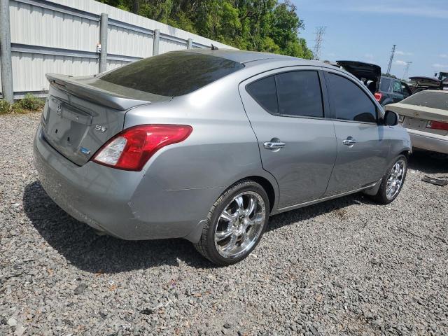 3N1CN7AP6DL823613 - 2013 NISSAN VERSA S GRAY photo 3