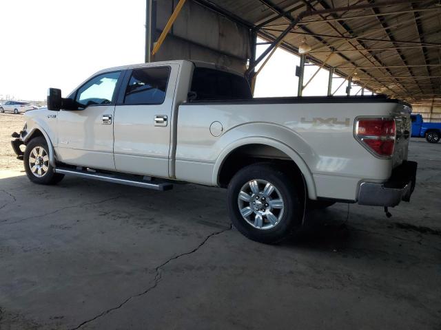 1FTFW1ET3BFC65528 - 2011 FORD F150 SUPERCREW WHITE photo 2