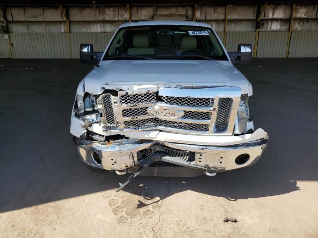 1FTFW1ET3BFC65528 - 2011 FORD F150 SUPERCREW WHITE photo 5