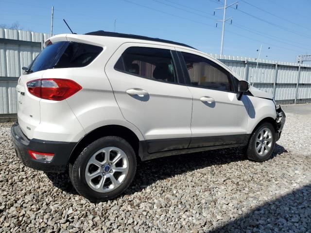 MAJ3S2GEXLC344495 - 2020 FORD ECOSPORT SE WHITE photo 3