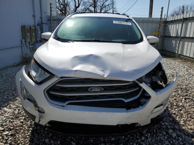 MAJ3S2GEXLC344495 - 2020 FORD ECOSPORT SE WHITE photo 5