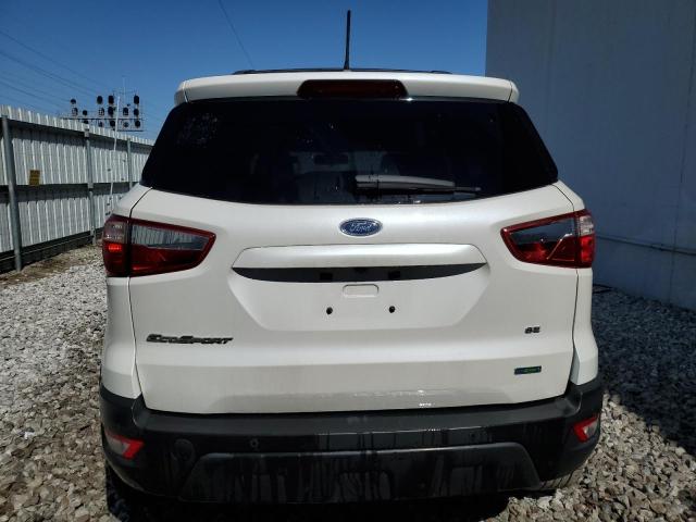 MAJ3S2GEXLC344495 - 2020 FORD ECOSPORT SE WHITE photo 6