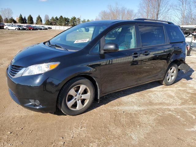 5TDKZ3DC9HS874182 - 2017 TOYOTA SIENNA LE BLACK photo 1