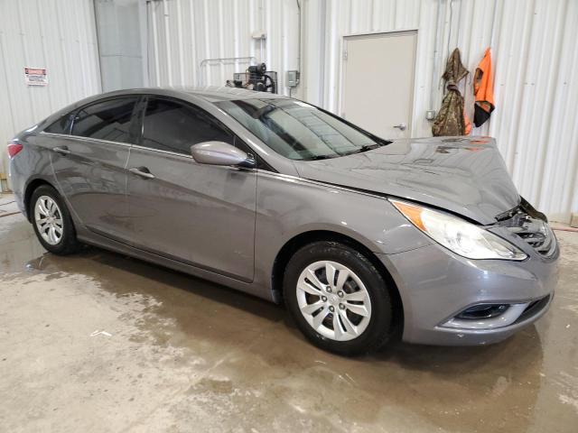 5NPEB4AC6BH196452 - 2011 HYUNDAI SONATA GLS GRAY photo 4