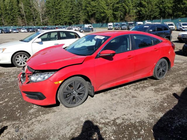 2HGFC2F52GH537797 - 2016 HONDA CIVIC LX RED photo 1