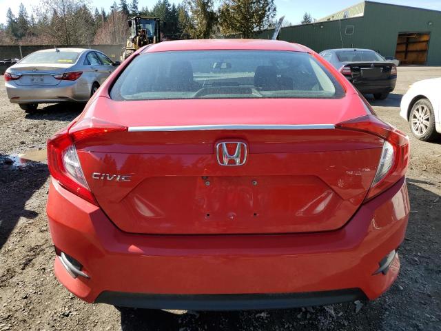 2HGFC2F52GH537797 - 2016 HONDA CIVIC LX RED photo 6